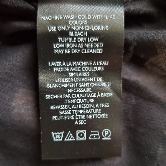 Free people floral pleated mini skirt, 25", black - Picture 10 of 10